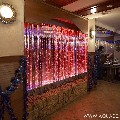  Пузырьковая колоннада из труб диаметром 40мм. Ресторан "Таверна", аэропорт г. Сургут