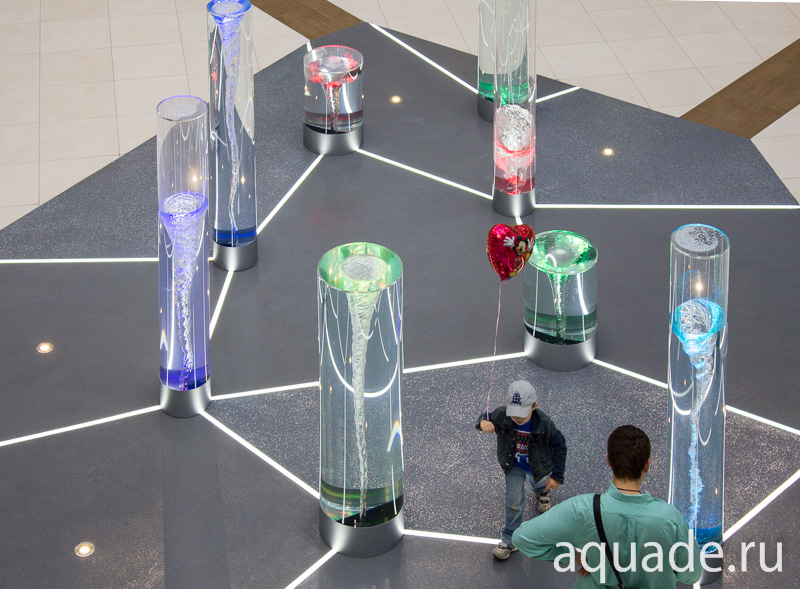 Колонны «Торнадо-водоворот». Торговый центр «Весна» г. Москва Колонны «Торнадо-водоворот». Торговый центр «Весна» г. Москва