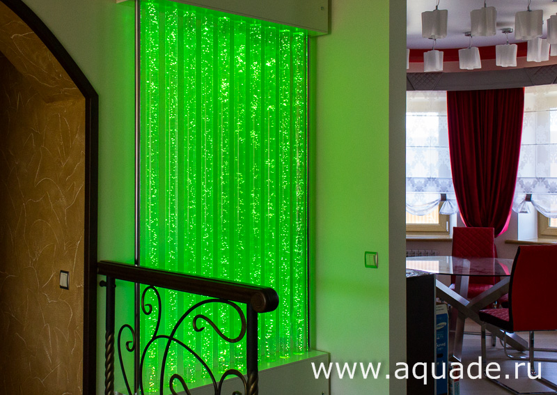 Пузырьковая колоннада, состоящая из 10 колонн диаметром 60 мм, габаритной высотой 2570 мм Пузырьковая колоннада, состоящая из 10 колонн диаметром 60 мм, габаритной высотой 2570 мм