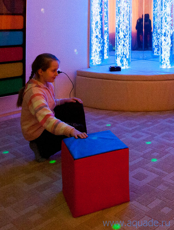 Интерактивный мягкий куб Интерактивный мягкий куб