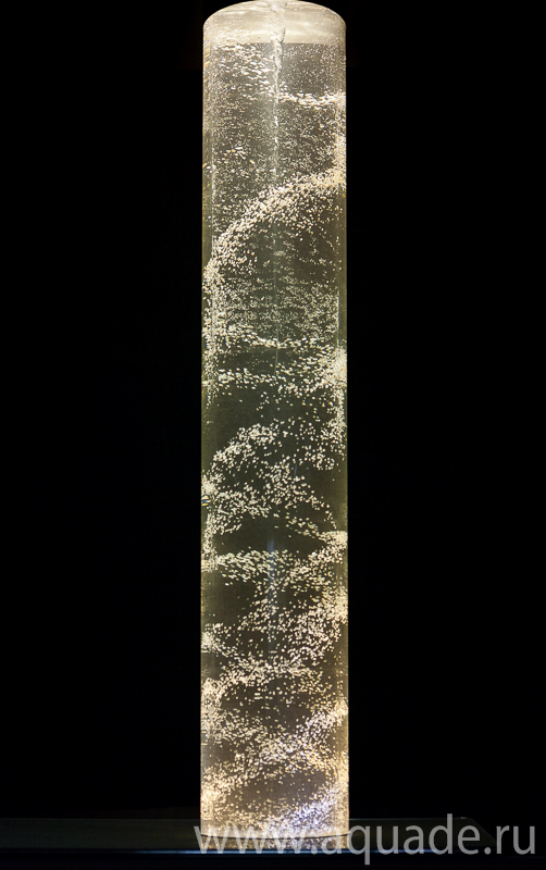 Вихревая колонна «Спираль» диаметром 300 мм, высотой 2000 мм. Вихревая колонна «Спираль» диаметром 300 мм, высотой 2000 мм.